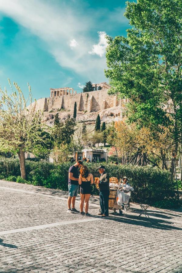 Athens Downtown Boho Apartment 1 Min From Metro Esterno foto
