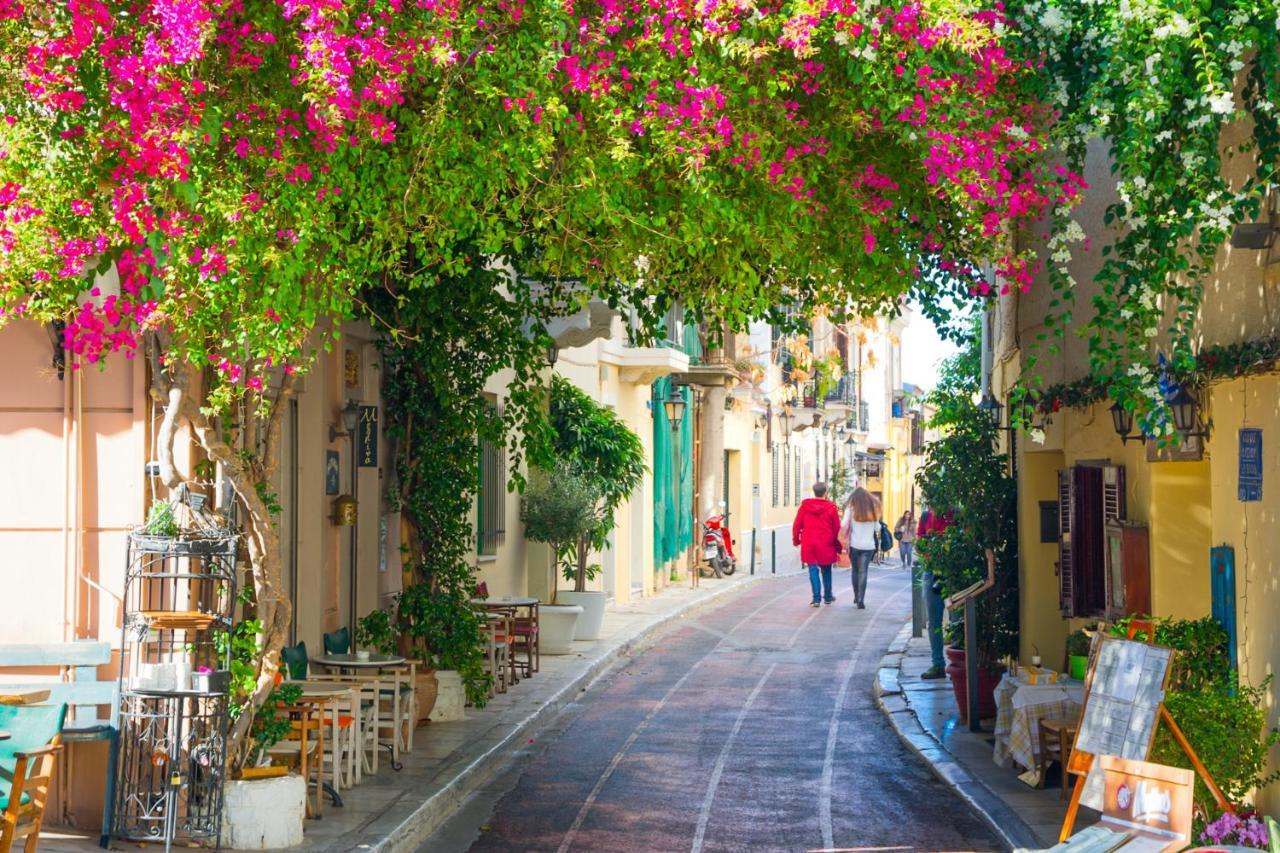 Athens Downtown Boho Apartment 1 Min From Metro Esterno foto