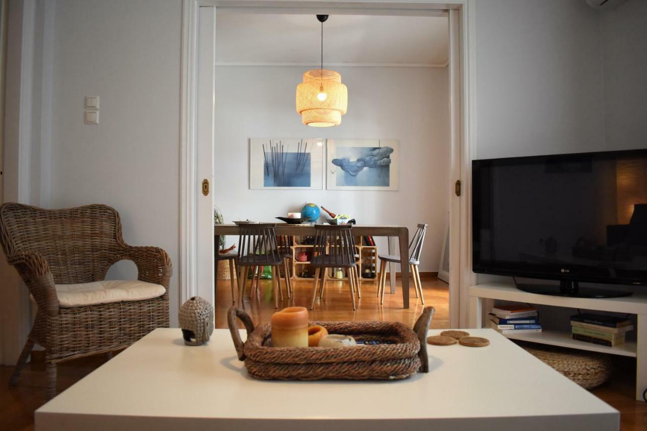 Athens Downtown Boho Apartment 1 Min From Metro Esterno foto